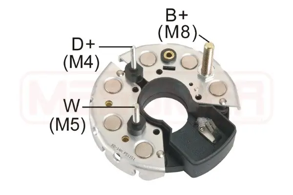 Rectifier, alternator (WG2012493)