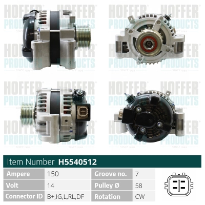 Alternator (WG2263713)