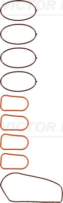 Gasket Set, intake manifold (WG1791119)
