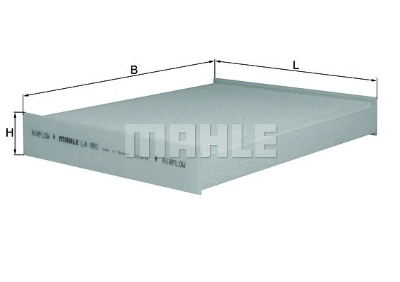 Filter, cabin air (WG1215539)