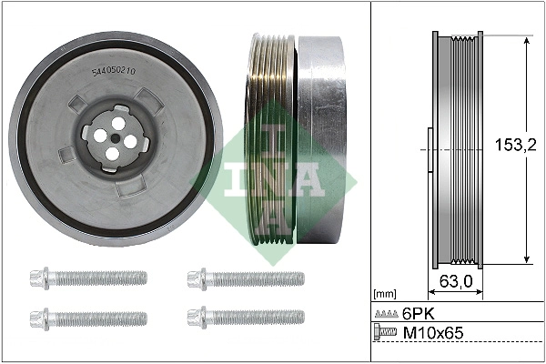 Belt Pulley Set, crankshaft (WG2101400)