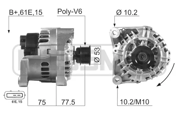 Alternator (WG2011535)