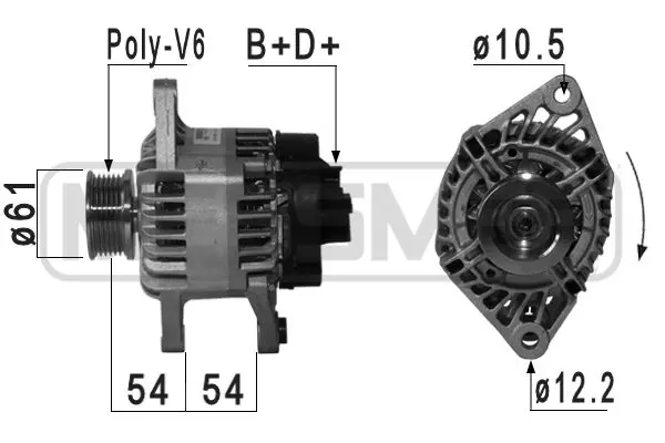Alternator (WG2012414)