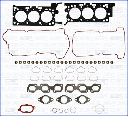 Gasket Kit, cylinder head (WG1167624)