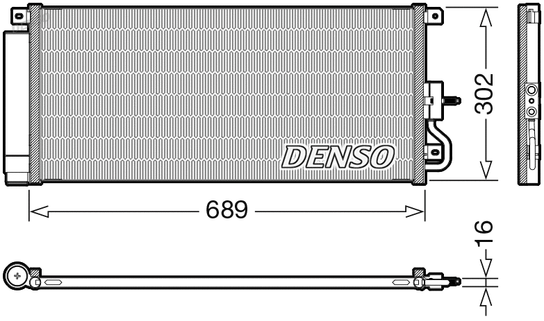 Condenser, air conditioning (WG2270538)