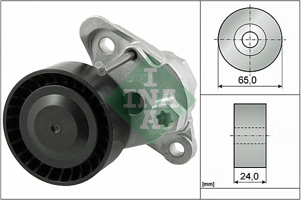 Belt Tensioner, V-ribbed belt (WG1710174)