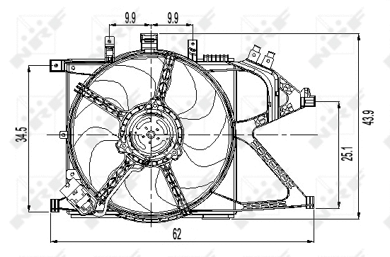 Fan, engine cooling