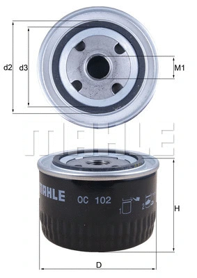 Oil Filter (WG1217010)