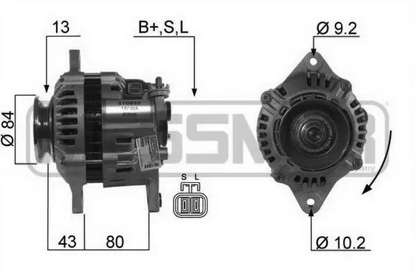 Alternator (WG2012015)