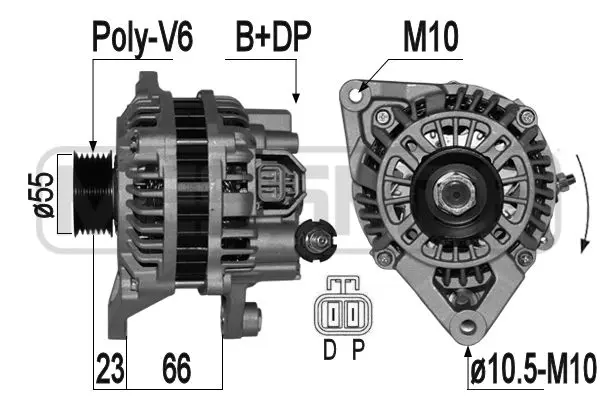 Alternator (WG2011304)