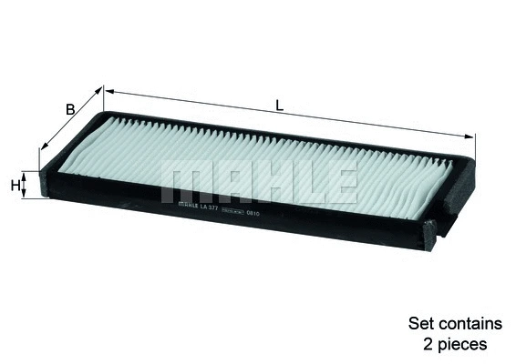 Filter, cabin air (WG1215380)