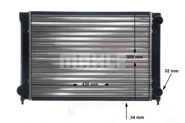 Radiator, engine cooling