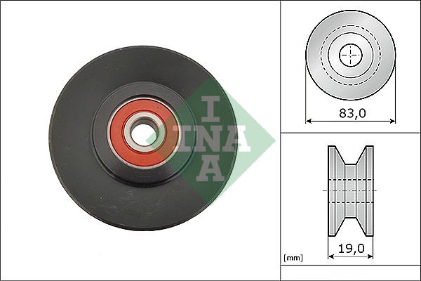 Tensioner Pulley, V-belt (WG2263982)