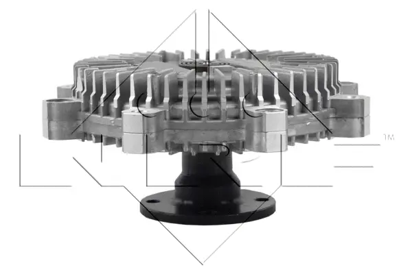 Clutch, radiator fan