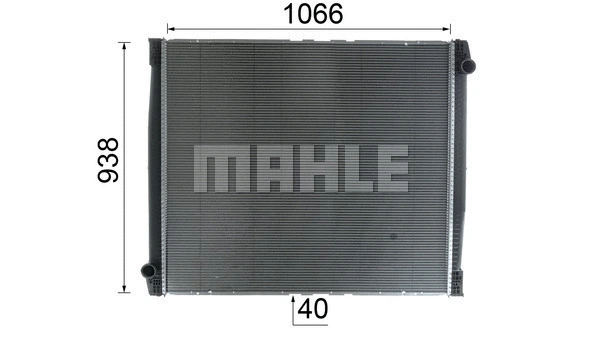 Radiator, engine cooling