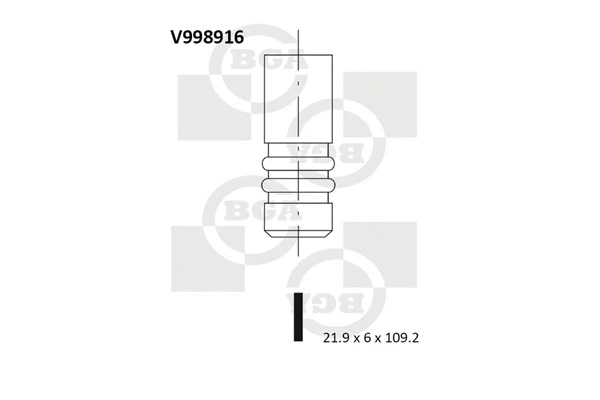 Intake Valve (WG1491753)
