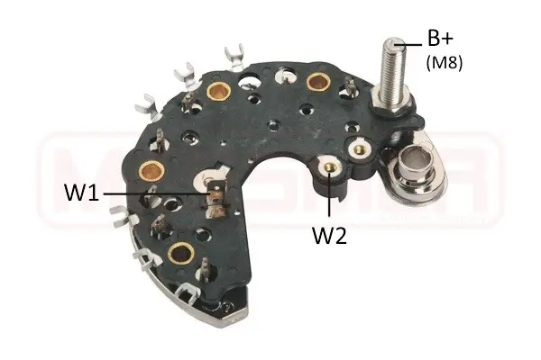 Rectifier, alternator (WG2012562)