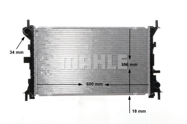 Radiator, engine cooling