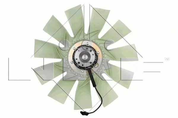 Clutch, radiator fan