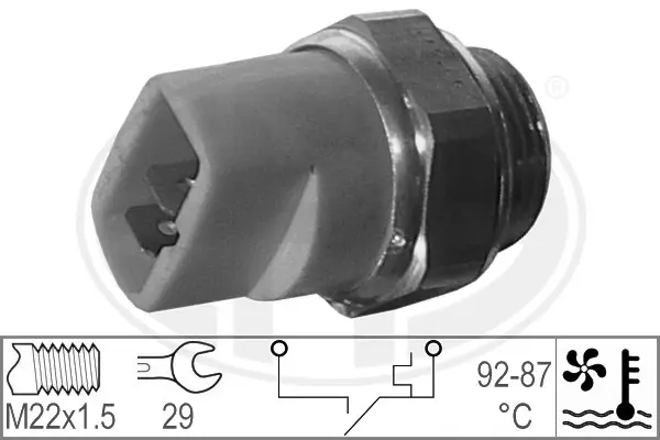Temperature Switch, radiator fan (WG1777019)