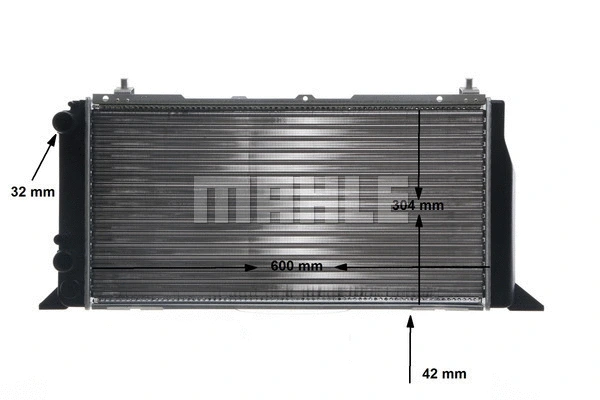 Radiator, engine cooling