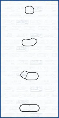 Gasket Set, oil cooler (WG2083676)