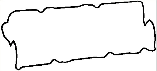 Gasket, cylinder head cover (WG1767178)