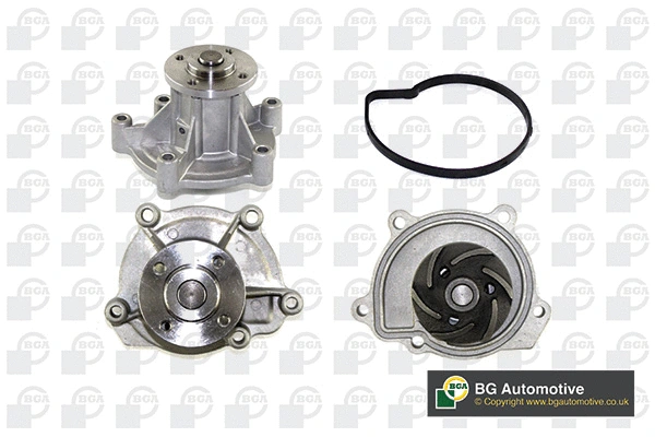 Water Pump, engine cooling (WG1489068)