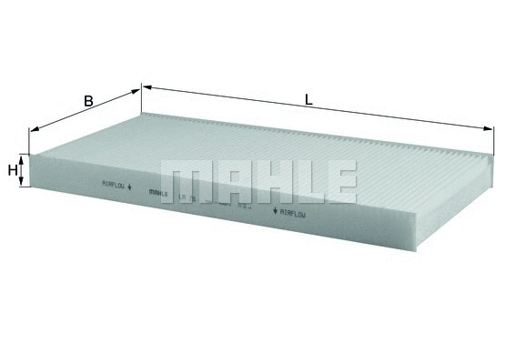 Filter, cabin air (WG1215514)