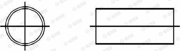 Small End Bushes, connecting rod (WG1185190)