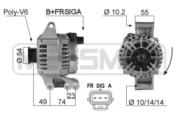 Alternator (WG2011814)