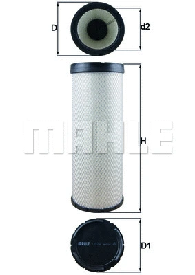 Secondary Air Filter (WG1216982)