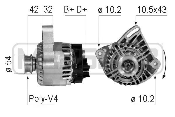 Alternator (WG2012219)