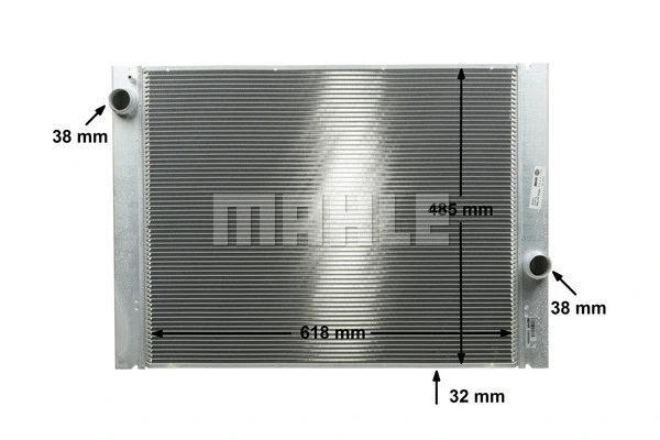 Radiator, engine cooling