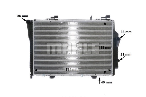 Radiator, engine cooling