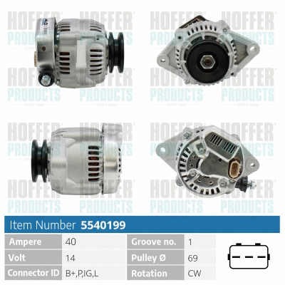 Alternator (WG2174990)