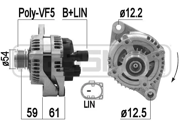 Alternator (WG2011402)