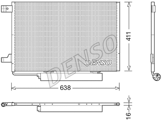 Condenser, air conditioning (WG1917277)