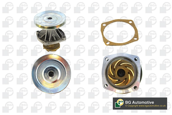 Water Pump, engine cooling (WG1488904)