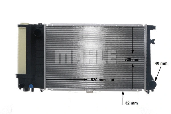 Radiator, engine cooling