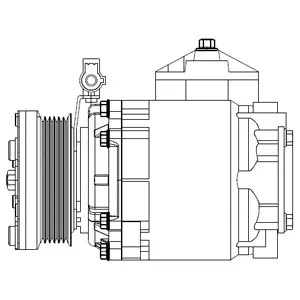 Compressor, air conditioning (WG2039882)