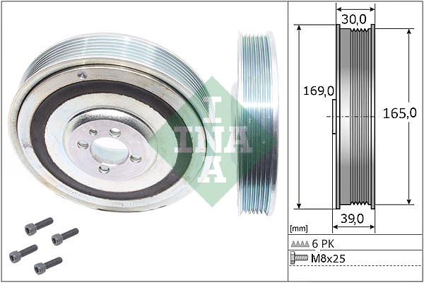 Belt Pulley Set, crankshaft (WG1966386)