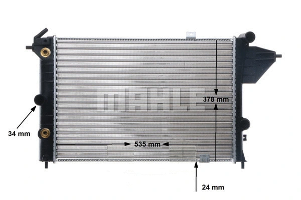 Radiator, engine cooling