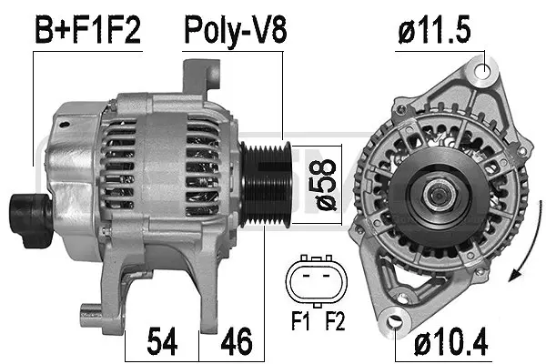 Alternator (WG2011456)