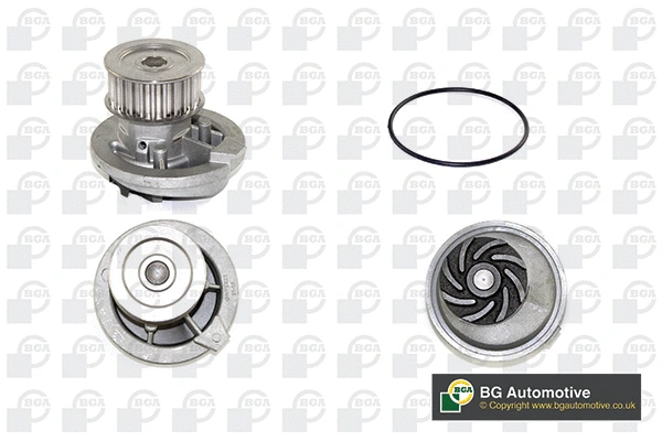 Water Pump, engine cooling (WG1488970)