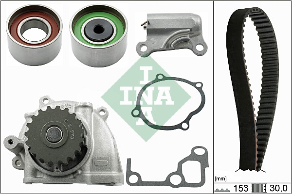 Water Pump & Timing Belt Kit (WG1710046)