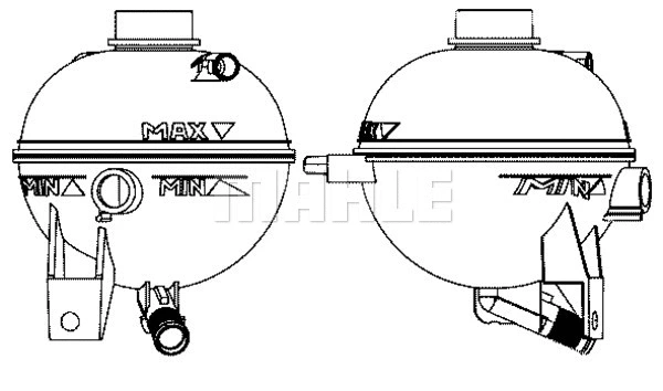 Expansion Tank, coolant (WG2184291)