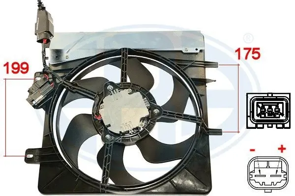 Fan, engine cooling (WG2101731)