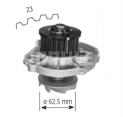 Water Pump, engine cooling (WG2181831)