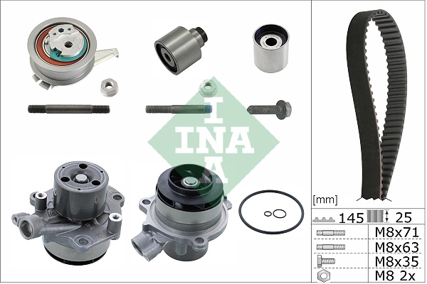 Water Pump & Timing Belt Kit (WG2326285)